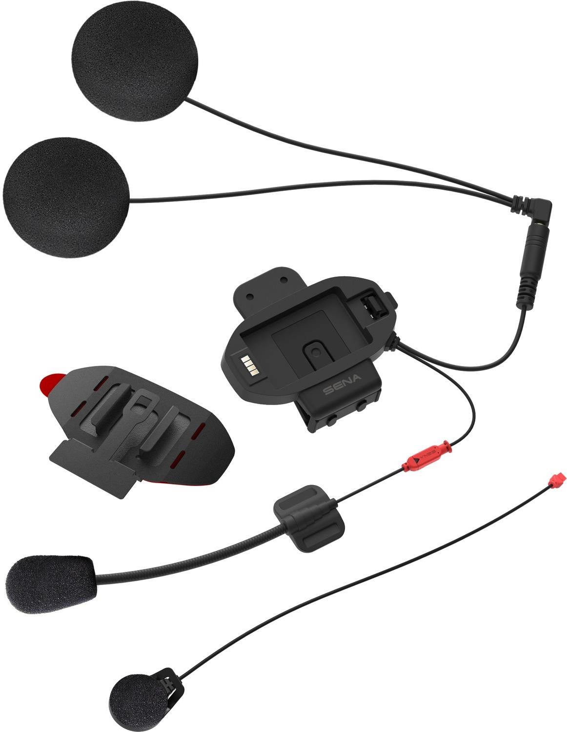 SENA držiak na prilbu s príslušenstvom pre headset s HD slúchadlami...