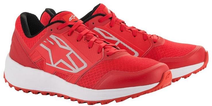 ALPINESTARS Meta Trail Shoes, červené/biele, veľkosť 45 Vychádzková...