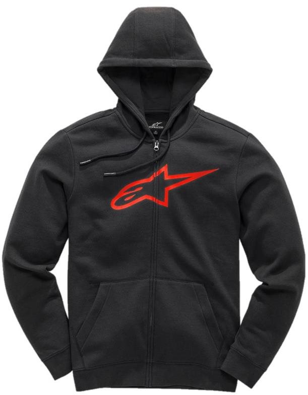 ALPINESTARS mikina Ageless II Fleece, čierna/červená, veľkosť M...