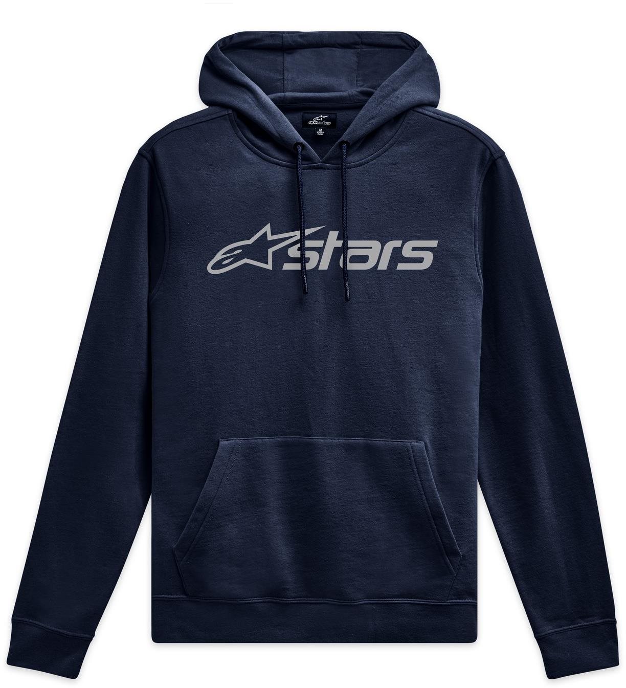 ALPINESTARS mikina Blaze 2.0, modrá/sivá, veľkosť 2XL Mikina