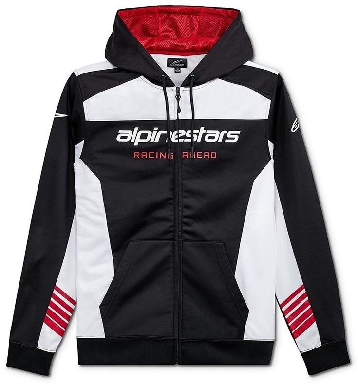 ALPINESTARS mikina Sessions LXE Fleece, čierna/biela, veľkosť S...