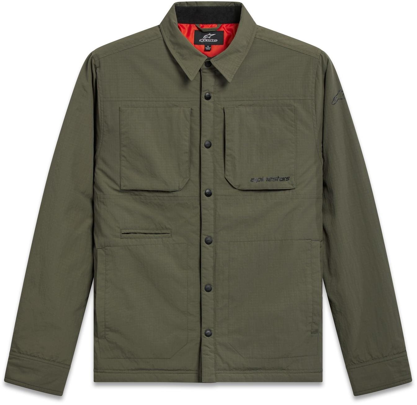 ALPINESTARS bunda Cohere, zelená, veľkosť L Motorkárska bunda