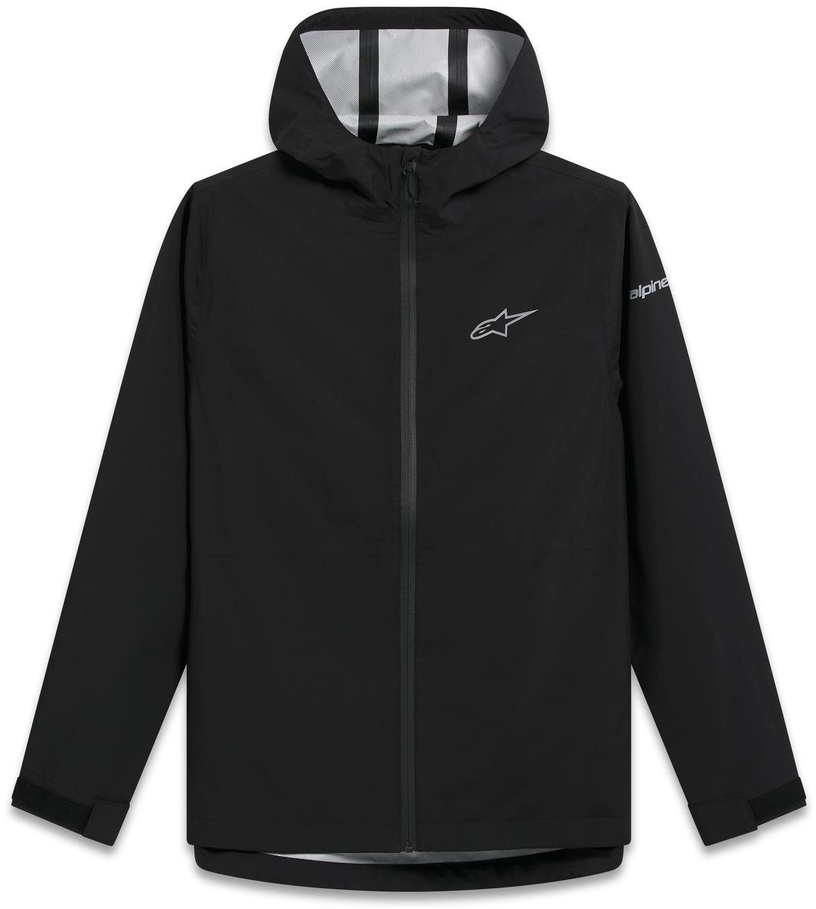 ALPINESTARS bunda Kascade Rain, čierna, veľkosť 2XL Motorkárska bunda