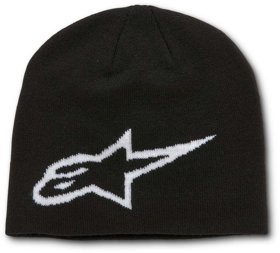 ALPINESTARS čiapka Big Ageless Beanie, čierna/biela Zimná čiapka