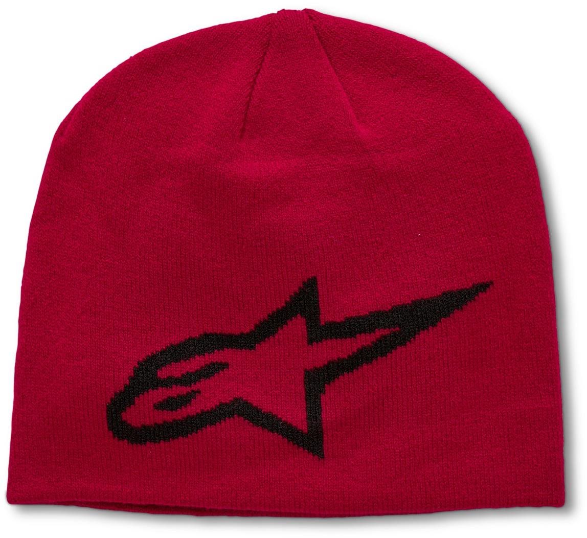 ALPINESTARS čiapka Big Ageless Beanie, červená/čierna Zimná čiapka