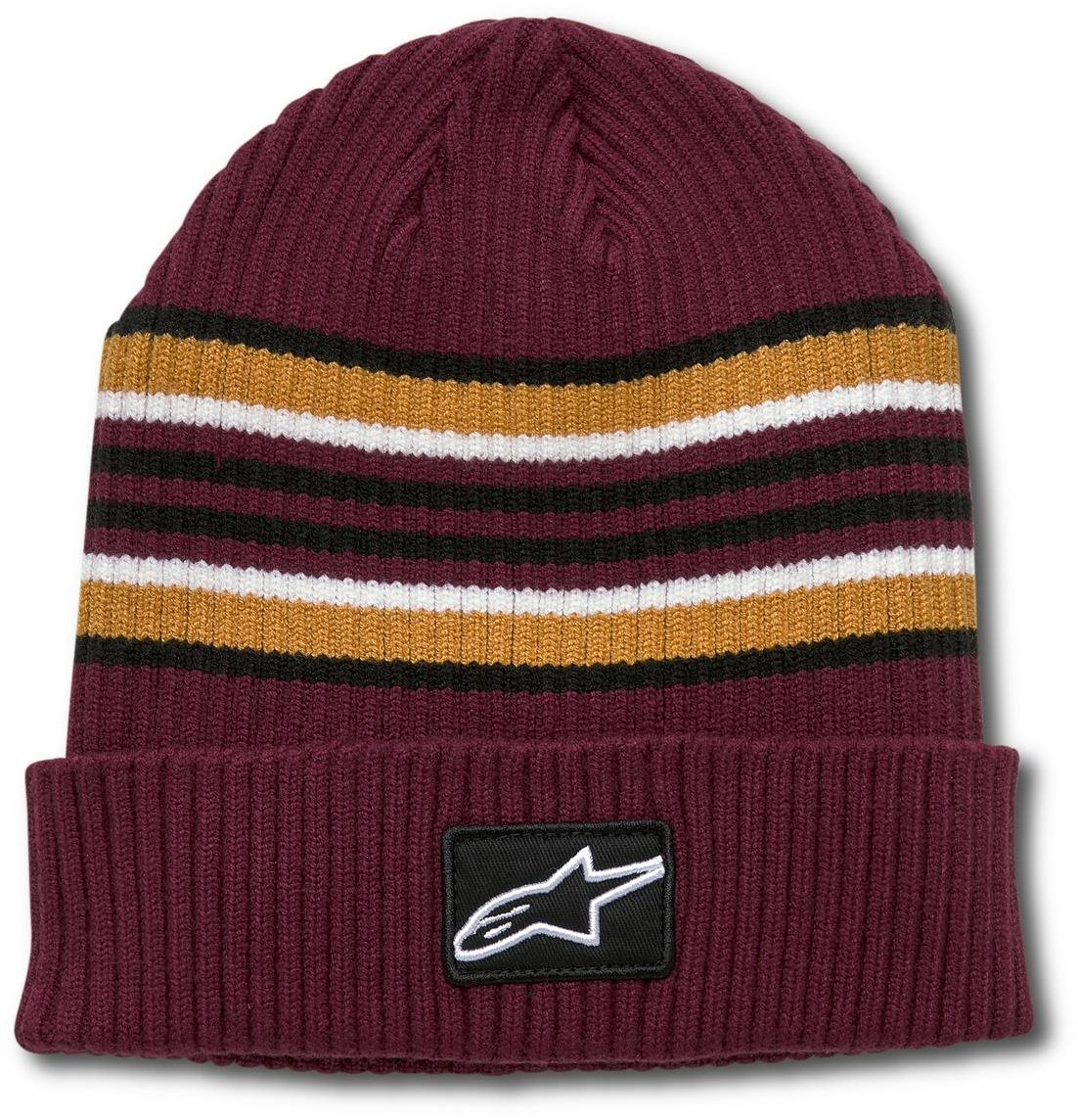 ALPINESTARS čiapka Bolted Cuff Beanie, červená tehlová Zimná čiapka