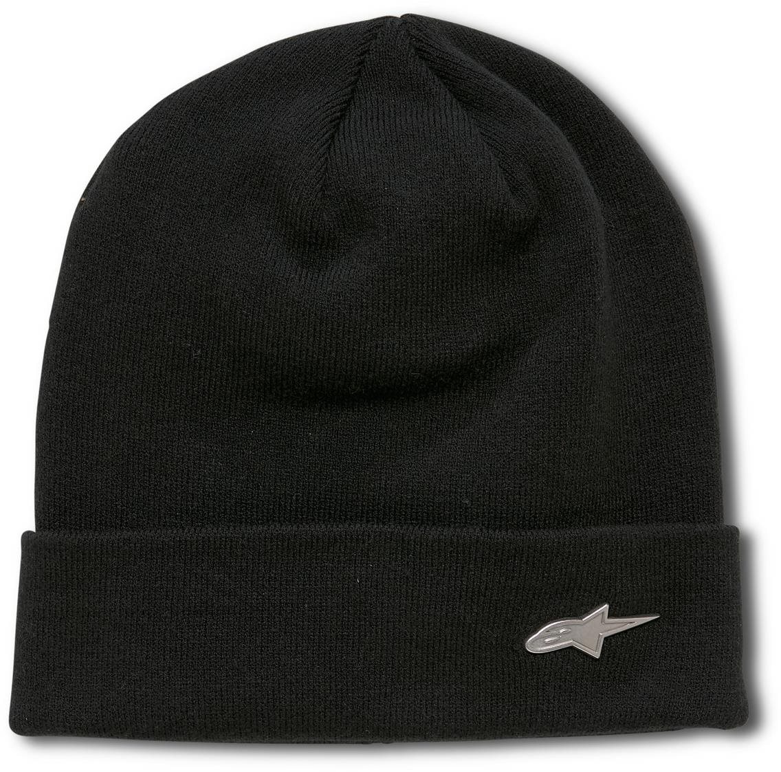 ALPINESTARS čiapka Metal Logo Cuff Beanie, čierna Zimná čiapka
