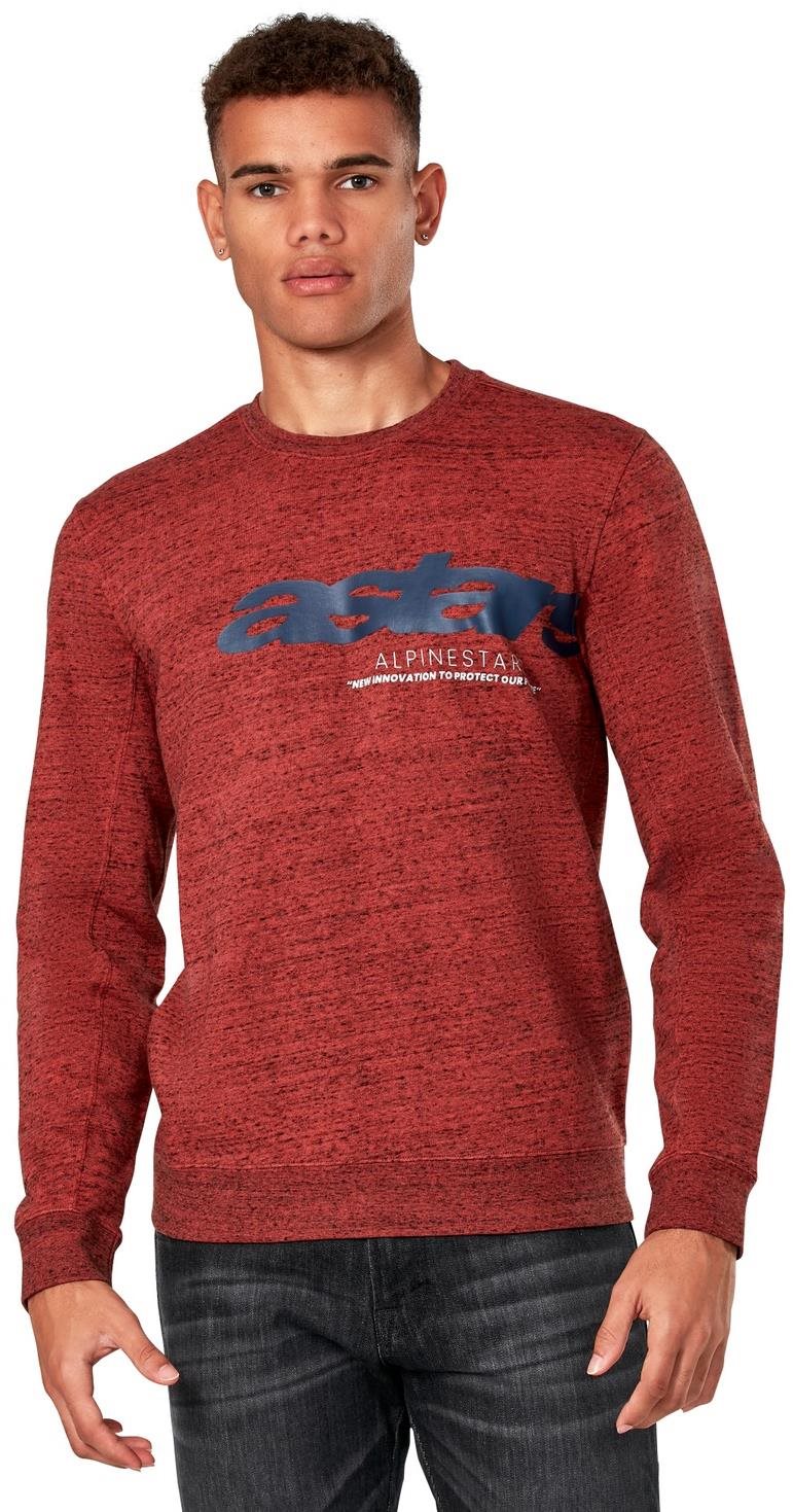 APLINESTARS mikina Episode Crew Fleece, tmavočervená, veľkosť L...