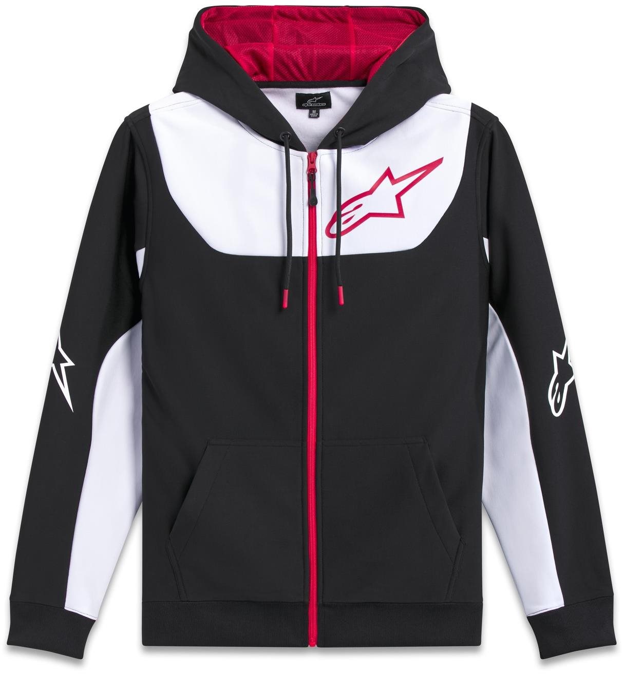 APLINESTARS mikina Sessions 3 Hoodie, čierna/biela/červená, veľkosť...