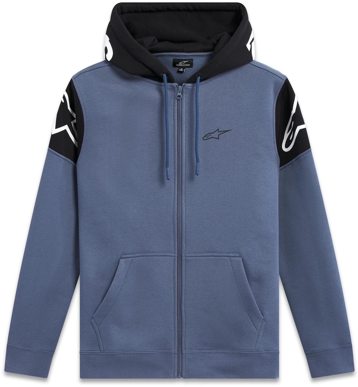 APLINESTARS mikina Velocity Hoodie, modrá/čierna, veľkosť L Mikina