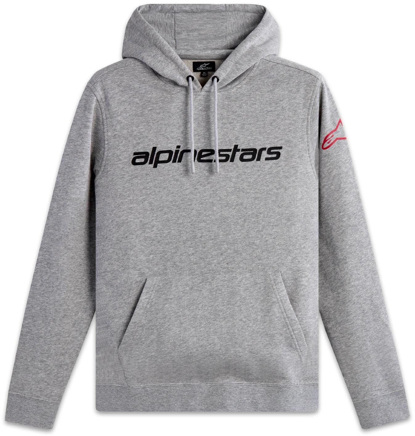 APLINESTARS mikina Wordmark Hoodie 3, sivá/červená/čierna, veľkosť...