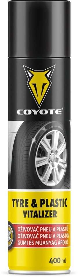 COYOTE Oživovač pneumatík a plastov 400 ml Čistič pneumatík