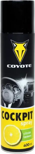 COYOTE Citrom cockpit spray, 400 ml Műanyag felújító