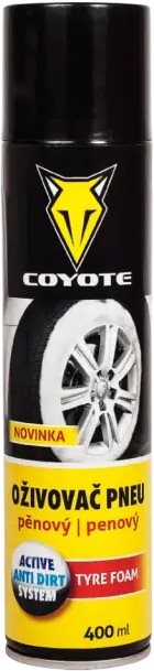 COYOTE Oživovač pneumatík penový 400 ml Čistič pneumatík