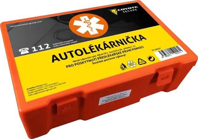 COYOTE Lekárnička plastová COYOTE SECURE Autolekárnička