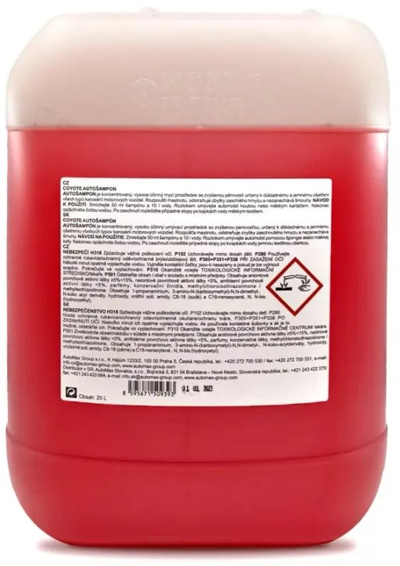 COYOTE Autósampon, 20 l Autósampon