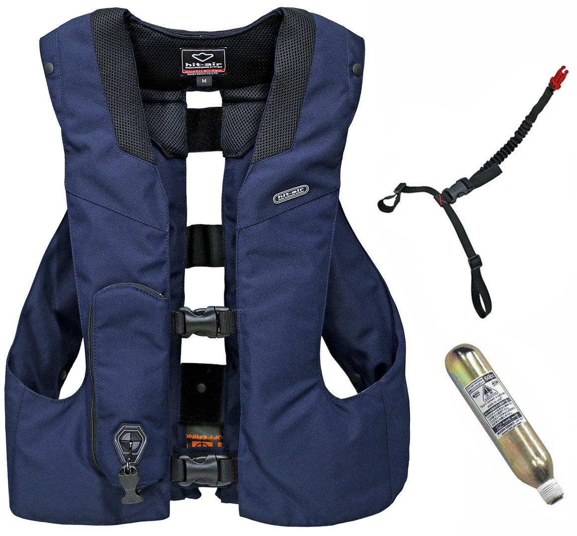 Hit-Air MLV3-H airbag vesta navy modrá jazdecká – Veľkosť: S...