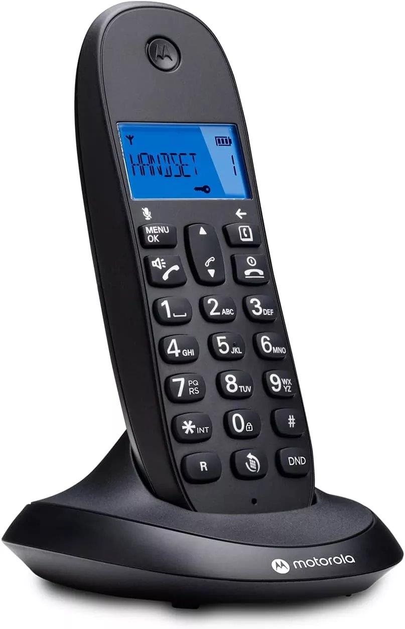 Motorola C1001CB+ Black -Call blocking - Hands Free -Backlight...