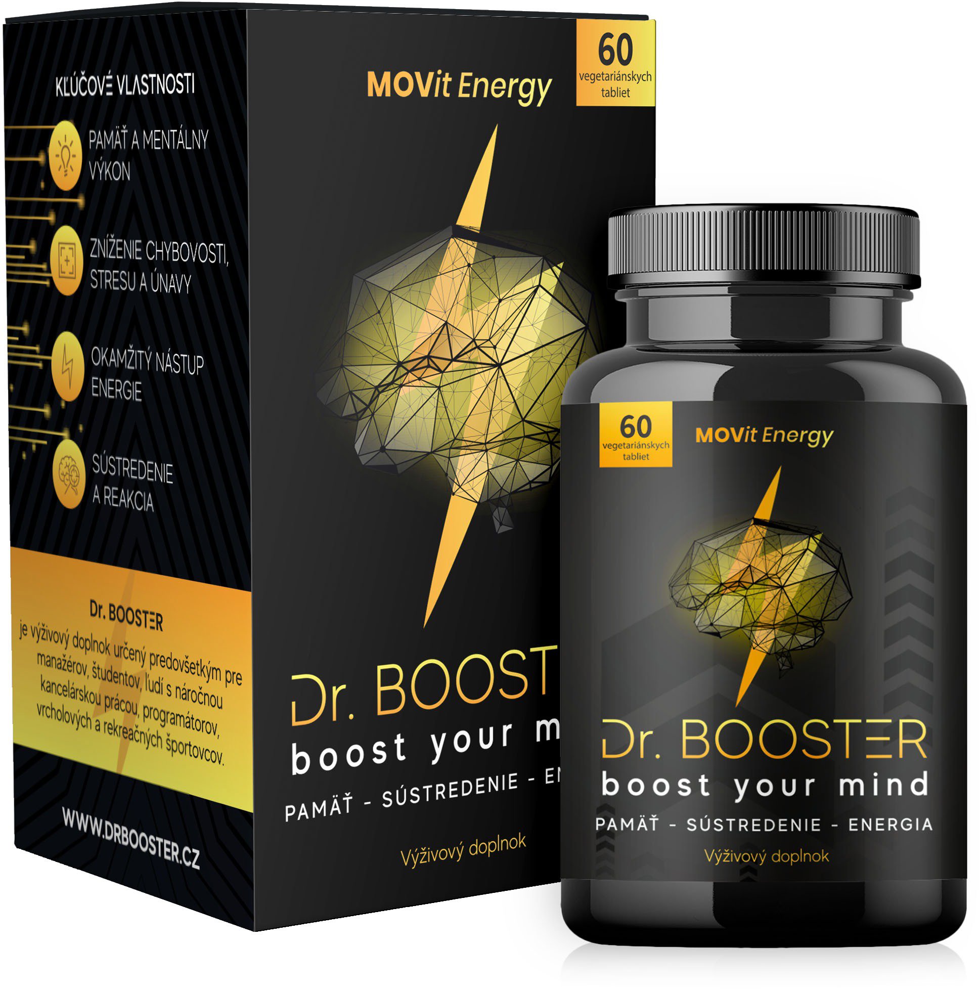 MOVit Dr. Booster, 60 tabliet Doplnok stravy