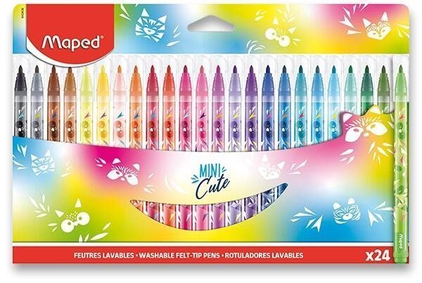 MAPED Color´Peps Mini Cute 24 farieb Fixky
