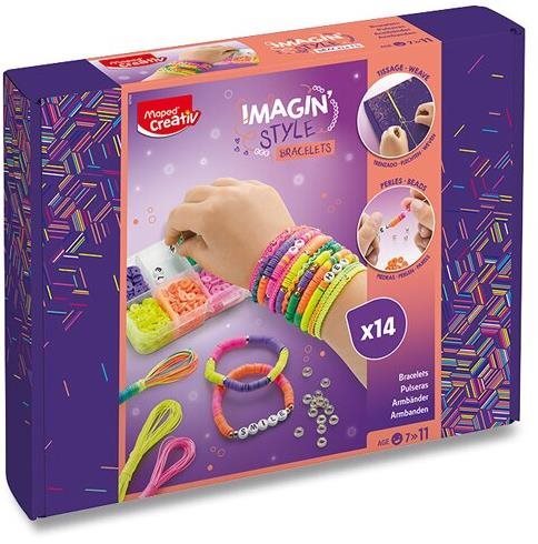 MAPED Imagin´Style Bracelets Neon Kreatívna sada