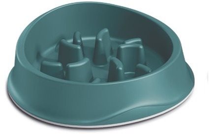Stefanplast chic protišmyková miska 1 l tmavozelená Miska pre psa