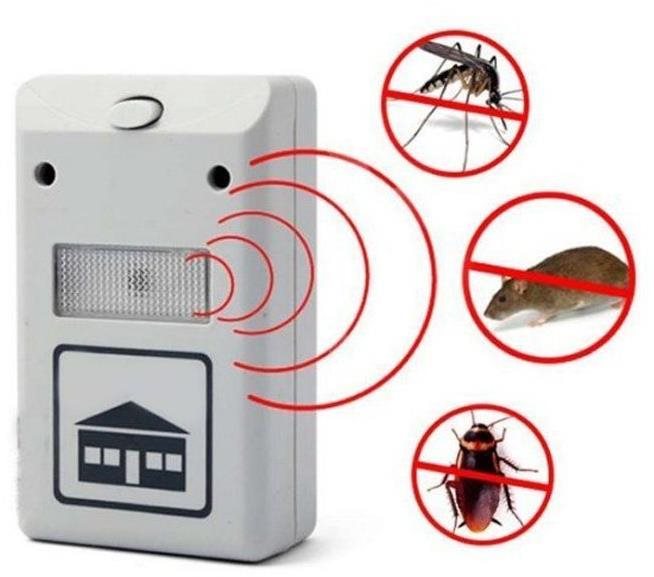 Alum Ultrazvukový Pest Repeller Odpudzovač hmyzu