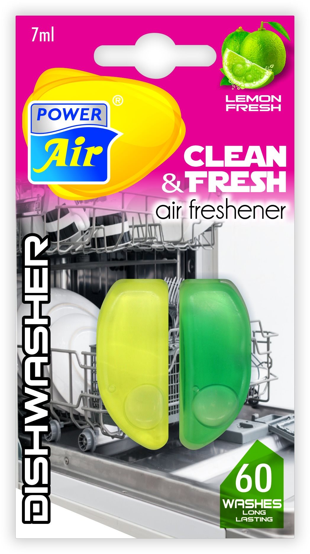 Power Air Clean & Fresh lemon Vůně do myčky