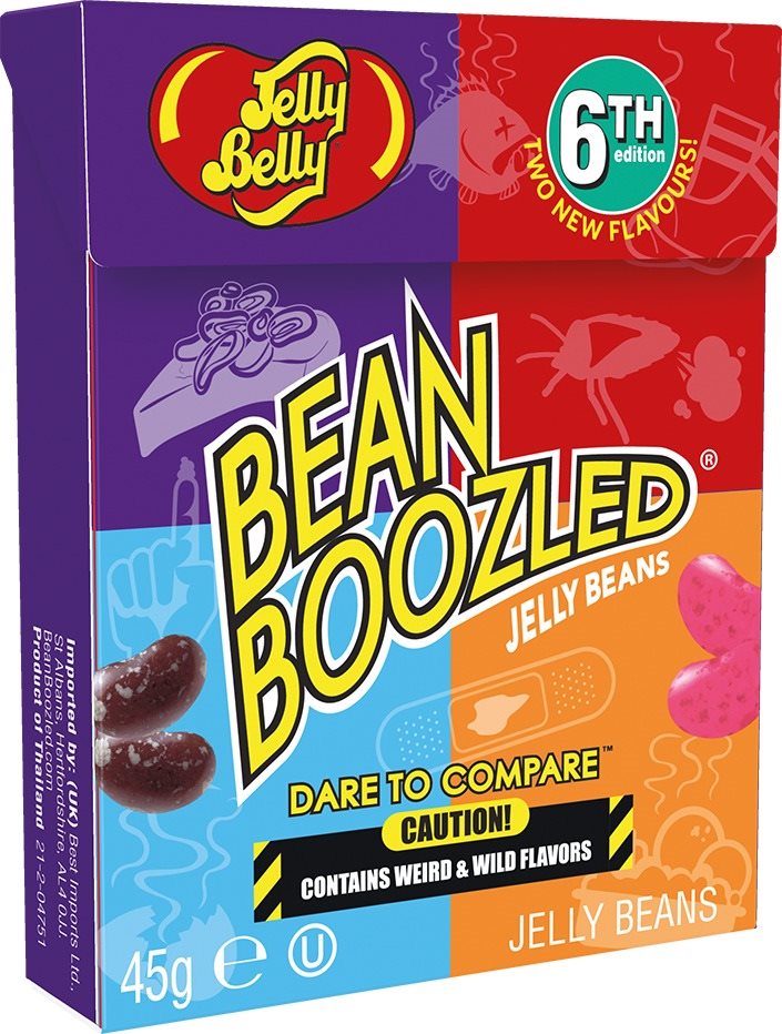 Jelly Belly – BeanBoozled Bonbóny škatuľka Cukríky