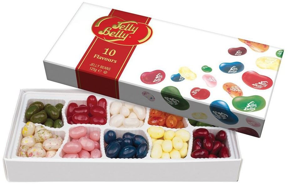 Jelly Belly – 10 Chutí Gift Box Cukríky