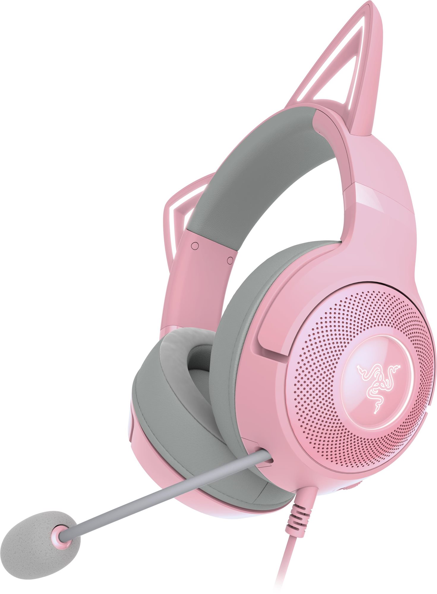 Razer Kraken Kitty V2 - Quartz Ed. Herní sluchátka