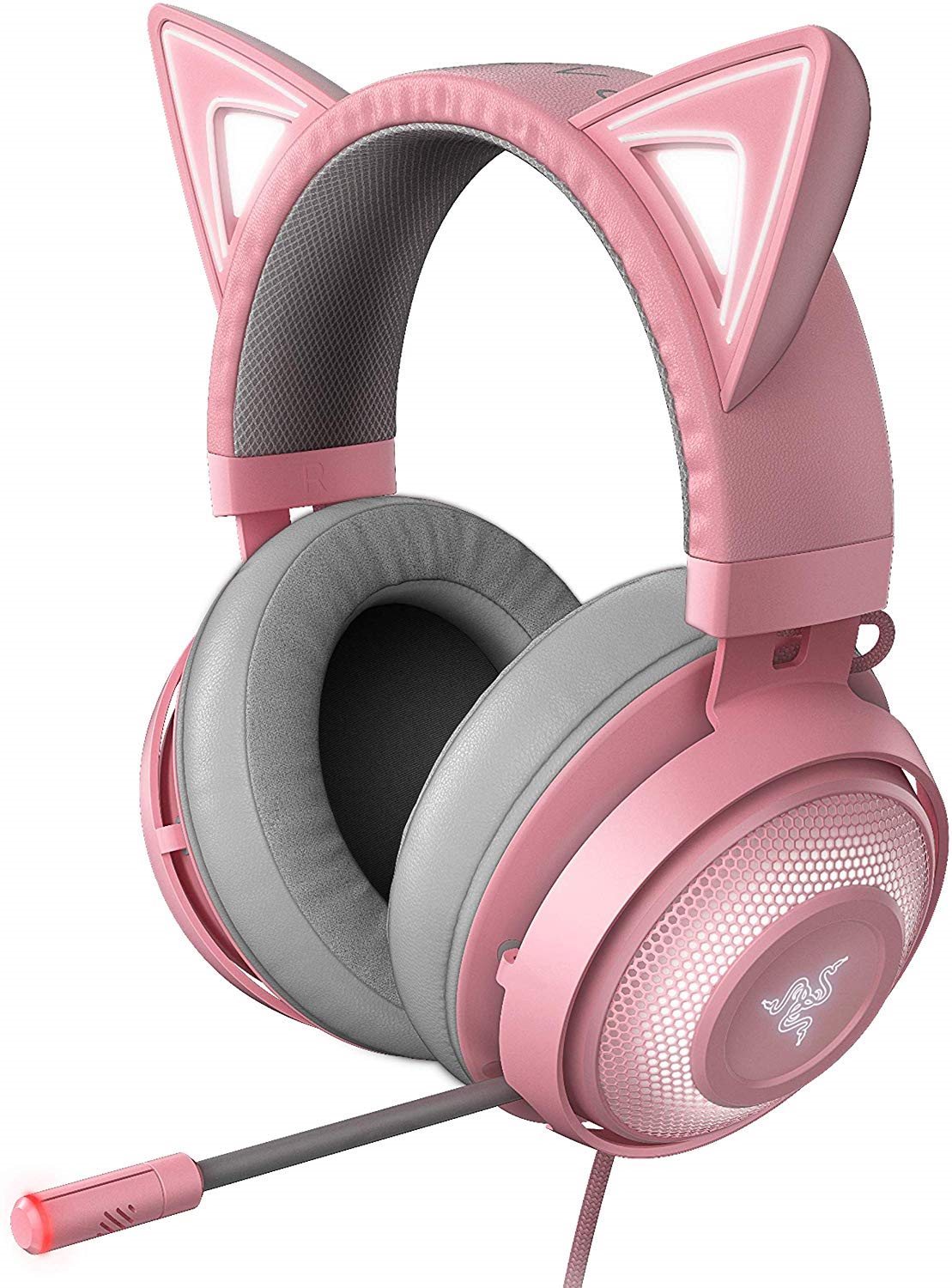 Razer Kraken Kitty Quartz Chroma USB Gaming Headset Herní sluchátka