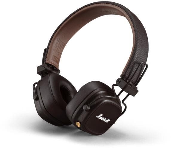 Marshall Major IV BT Brown Bezdrôtové slúchadlá