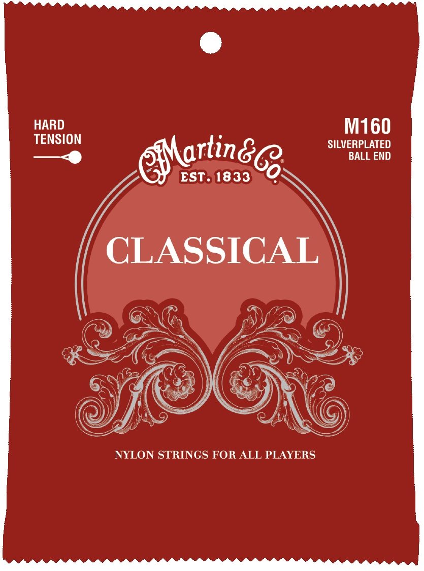 MARTIN Classical Hard Tension Ball End Struny