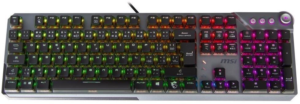 MSI Vigor GK71 Sonic Red - CZ/SK Herná klávesnica