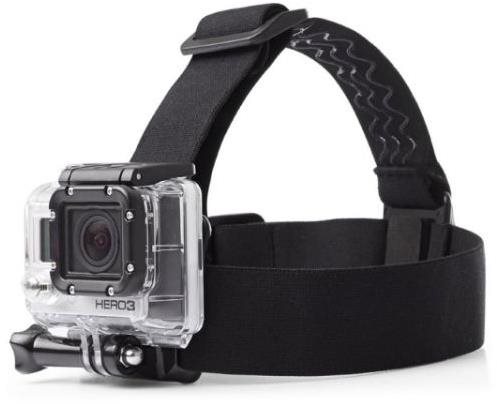 Telesin Head strap čelenka s úchytom na športové kamery...