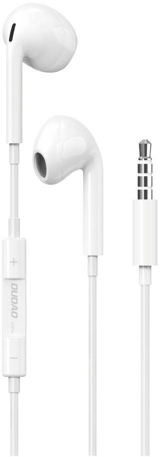 Dudao X14Pro slúchadlá do uší 3.5 mm mini jack, biele Slúchadlá