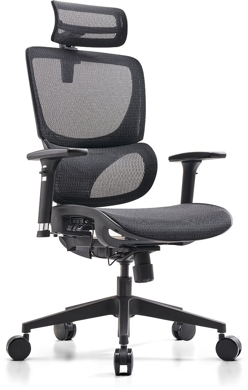 MOSH AirFlow 626 černá Kancelářská židle
