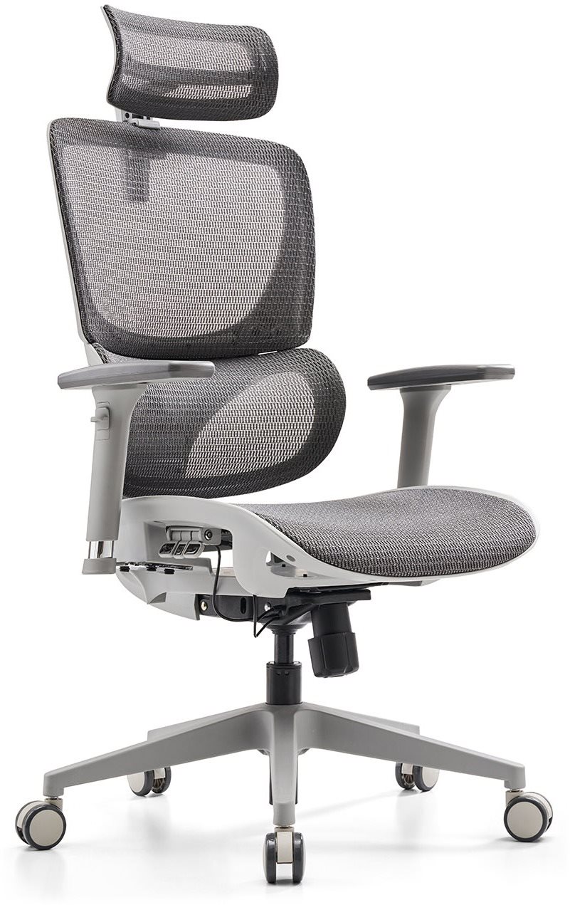 MOSH Airflow 626 sivá Kancelárska stolička