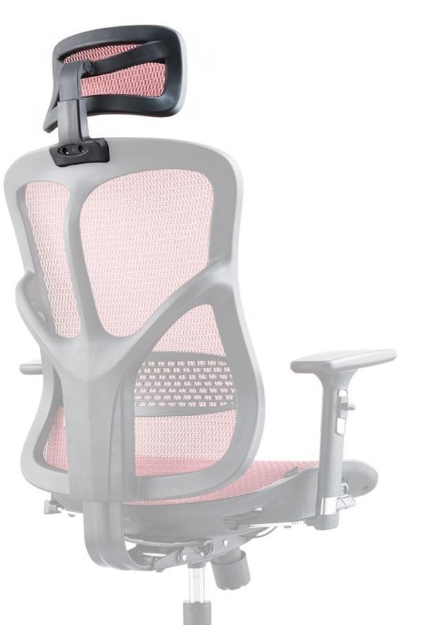 Opierka hlavy na MOSH Airflow 526, červená Opierka hlavy