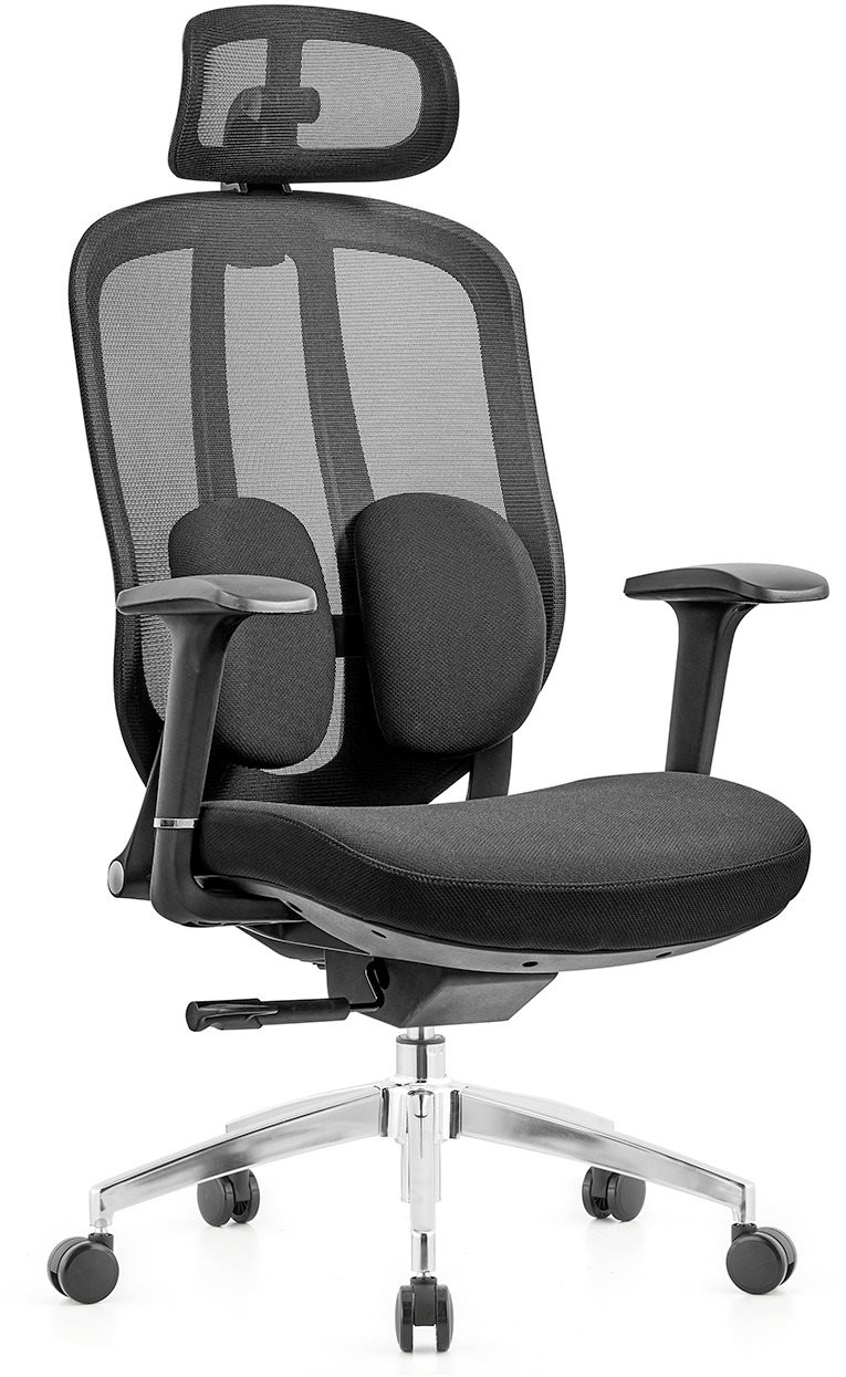 MOSH Airflow 616 čierna Kancelárska stolička
