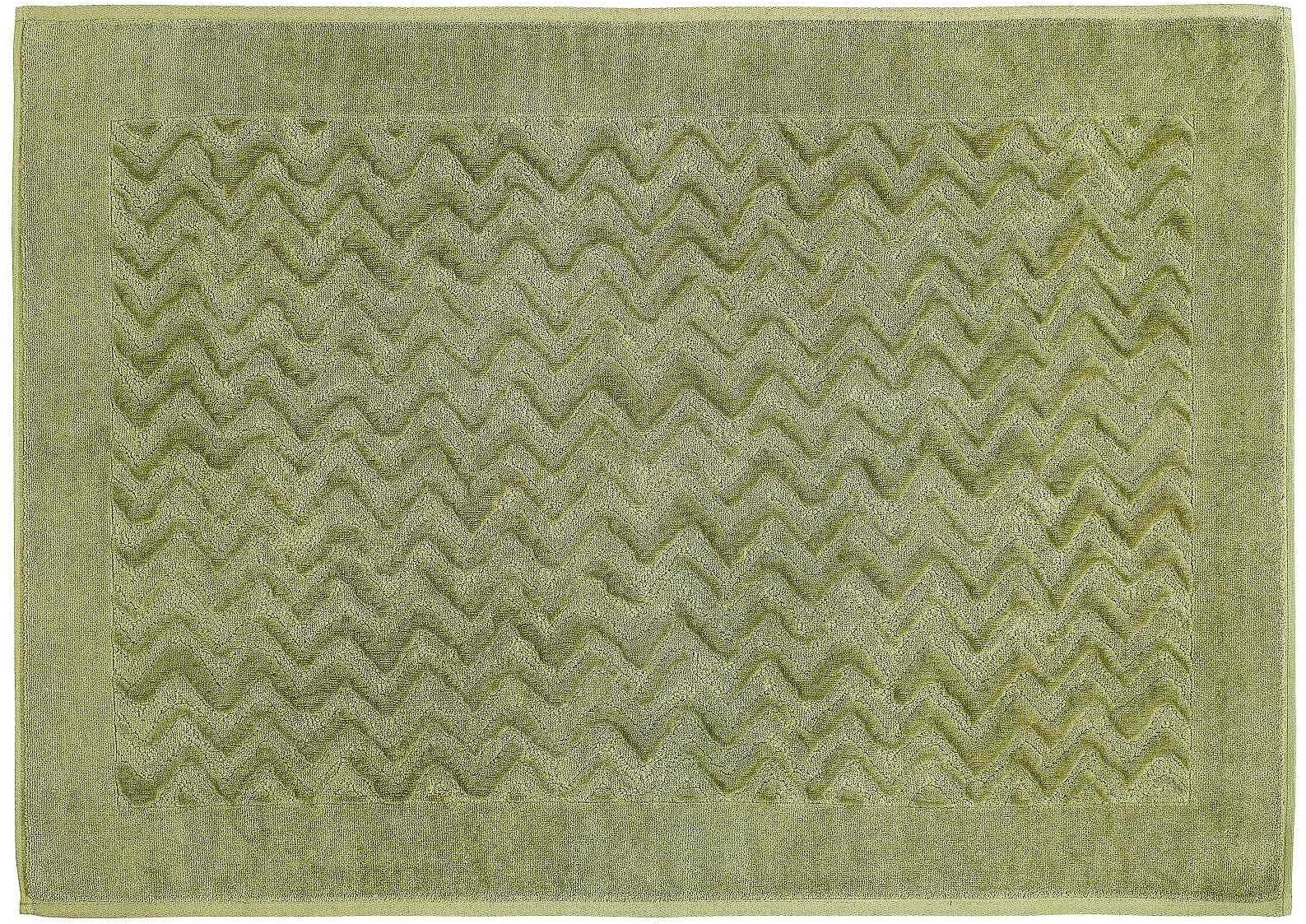 MISSONI HOME REX koupelnová předložka 60 x 90 cm zelená, gramáž 850...
