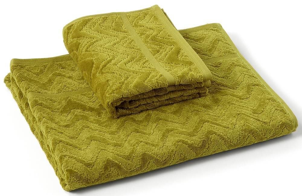 MISSONI HOME REX malý uterák na ruky 40 × 70 cm zelený Uterák