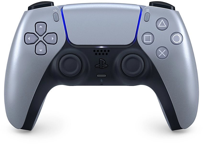 PlayStation 5 DualSense Wireless Controller - Sterling Silver Gamepad