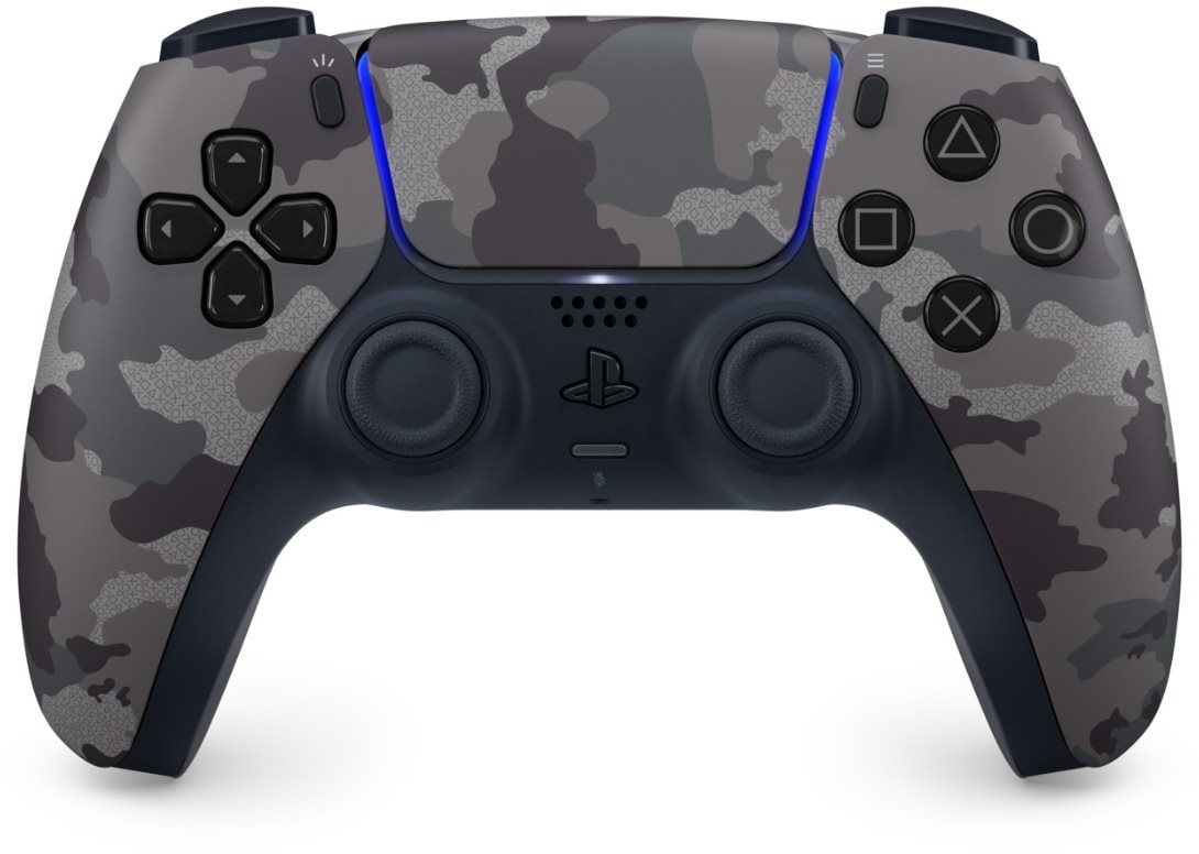 PlayStation 5 DualSense Wireless Controller - Gray Camo Gamepad
