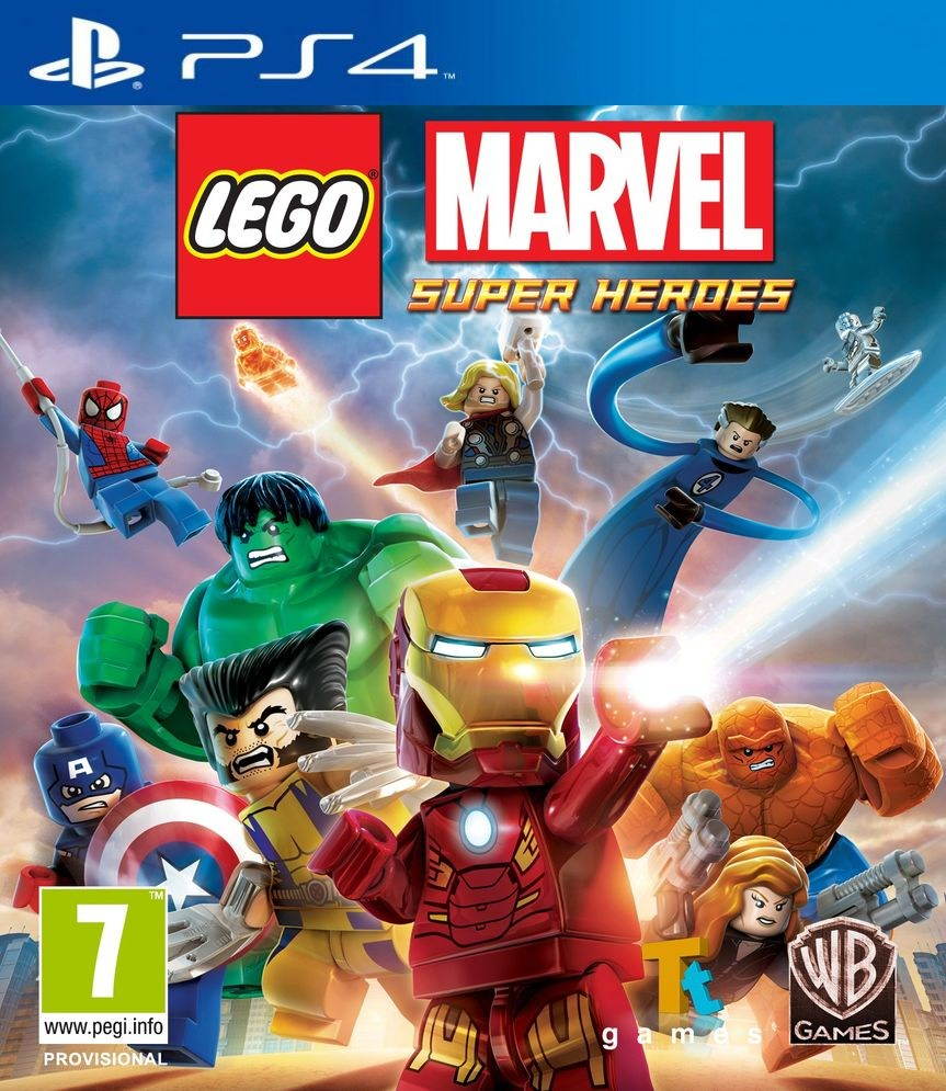 LEGO Marvel Super Heroes - PS4 Console Game
