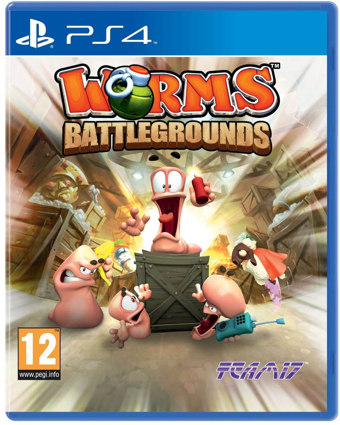Worms Battlegrounds - PS4 Console Game