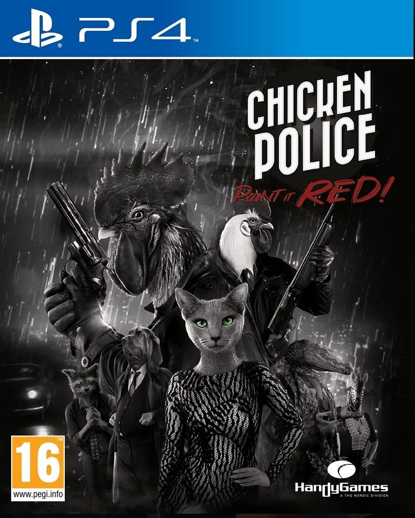 Chicken Police - Paint It RED! - PS4 Console Game