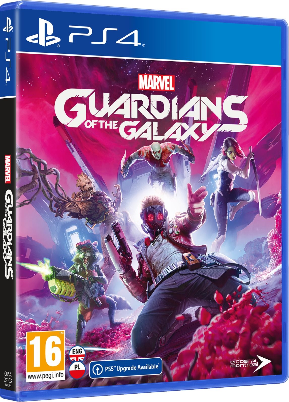 Marvels Guardians of the Galaxy - PS4 Console Game