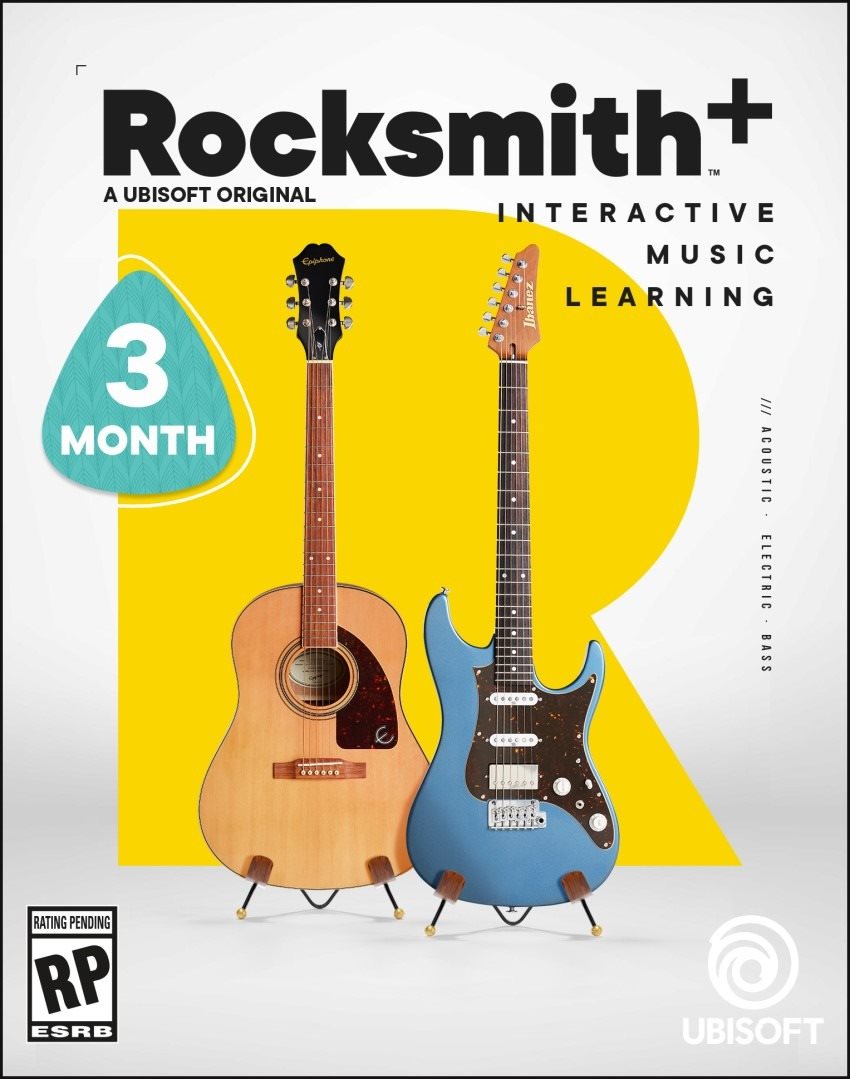 Rocksmith+ (3 Month Subscription) - PS4 Konsolen-Spiel